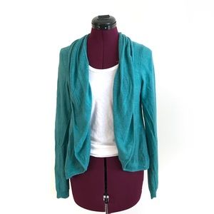 Angel of the North Womens M Cardigan Sweater Teal